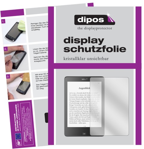 Schutzfolie für tolino - 2x,